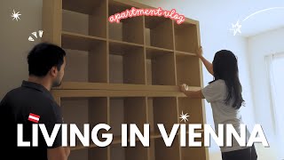 Vienna Apartment Makeover 🇦🇹 Building IKEA Furniture, Organization Tips