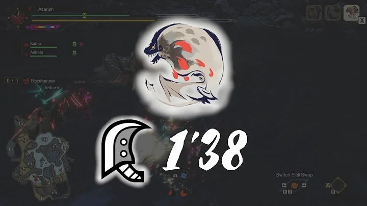 MHR Sunbreak - Bazelgeuse GS Solo [1'38"63]