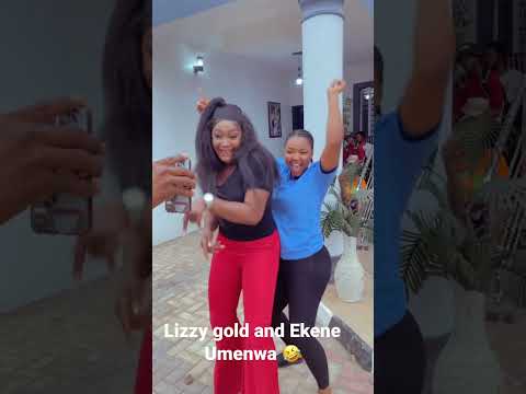 Ekene Umenwa can dance more than lizzy gold true or false 🤣 #nigerianmovies #comedy #entertainment