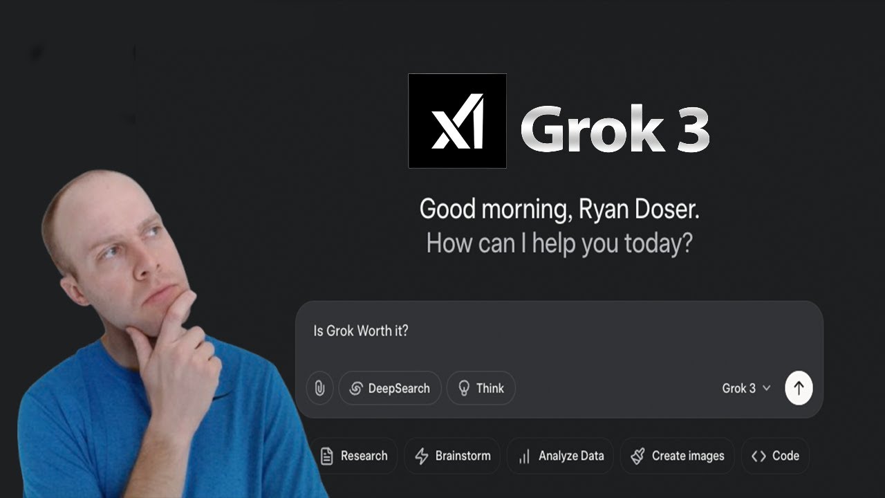 Outline Video Is Grok 3 Worth it? My Honest Review & Comparison to ChatGPT/Perplexity