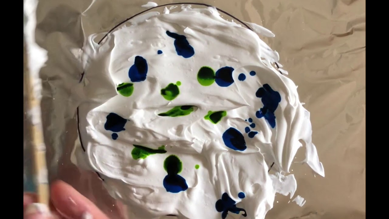 Earth Shaving Cream Print YouTube