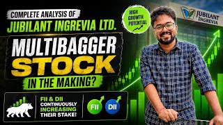 Jubilant Ingrevia Ltd Analysis | Multibagger Stock in the Making? | FII & DII Increasing Stake!