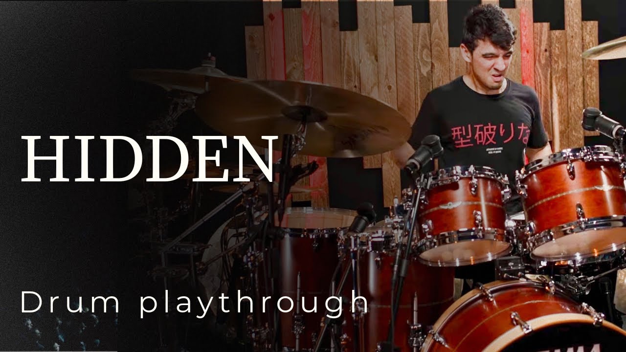 HIDDEN - BRUNO VALVERDE - FERNANDO MOLINARI - TAMA DRUMS - DRUM PLAYTHROUGH