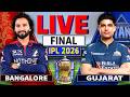 🔴 Live: RCB vs GT, Final IPL 2026 Live Commentary Cricket Live Score Live Match Today 2nd Inn