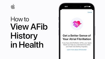 How to track AFib History on Apple Watch | Apple Support