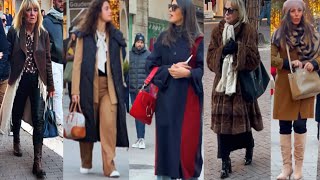 Street style from Italy🇮🇹 WHAT MOST STYLISH PEOPLE WEARING In ITALY/WINTER OUTFITS