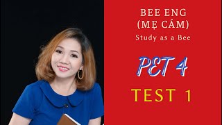 PET 4 TEST 1