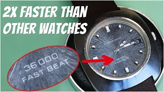 What does '36000 Fast Beat' on the dial mean?