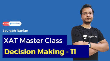 Decision Making for XAT 2022 | Practise Questions and answers |11|