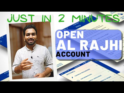 Open Al Rajhi Account - Just in 2 minutes | Al Rajhi Account - Online | New Method 2020