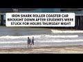 Iron Shark finally becomes unstuck