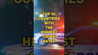 Top 10 Countries With Highest Crime Rates