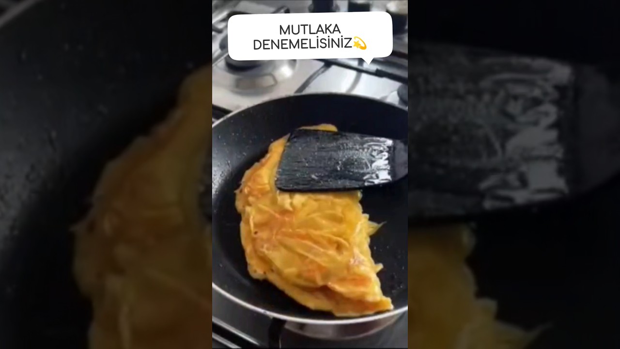 🥔 Pratik Patatesli Omlet Tarifi | Kahvaltının En Lezzetli Hali #kendinyap