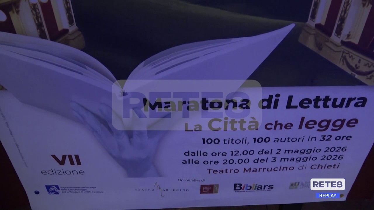 Chieti - Torna la maratona di lettura