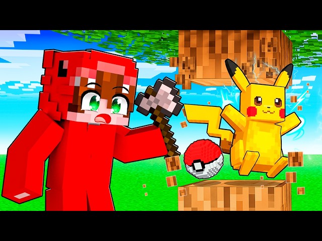 Todos los Bloques dan POKEMON en Minecraft!