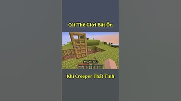 Con Creeper Bất Ổn Nhất Minecraft ( Phần 2 ) 🤣 #shorts