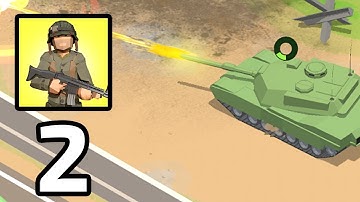 Idle Army Base - Gameplay Part 2 (Android,IOS)