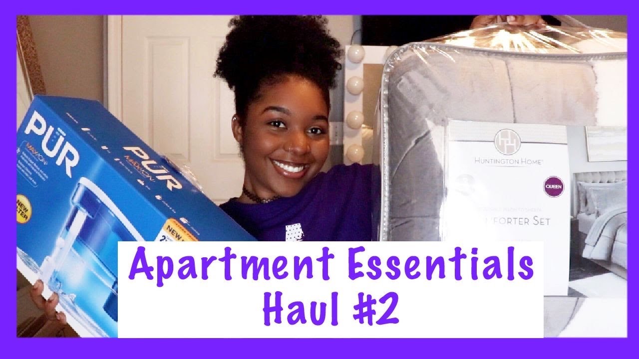 MY FIRST APARTMENT SERIES | APARTMENT ESSENTIALS HAUL #2| IKEA, HOMEGOODS, TARGET, ALDI