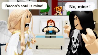 BATTLE FOR BACON'S SOUL (ROBLOX Brookhaven 🏡RP - FUNNY MOMENTS)