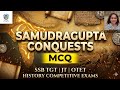 MCQ on samudragupta conquests/ssb tgt/jt/otet