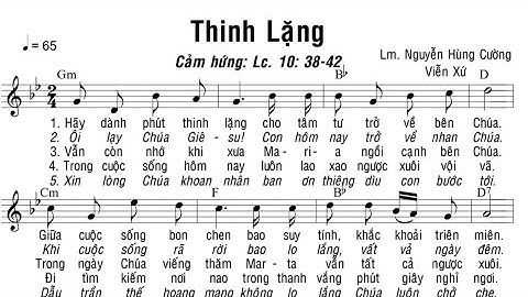 THINH LẶNG  - LM NGUYỄN HÙNG CƯỜNG & VIỄN XỨ - Trình bày Cđ Babylon Melb - ( HL - CN 16TN )