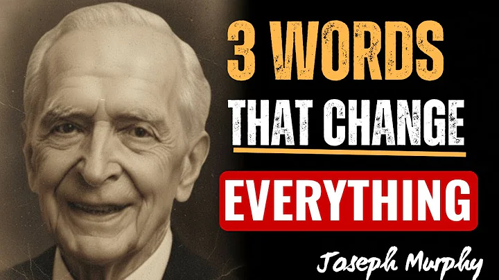 Speak These 3 Spiritual Words — Watch Wealth Flow in 7 Days—Joseph Murphy