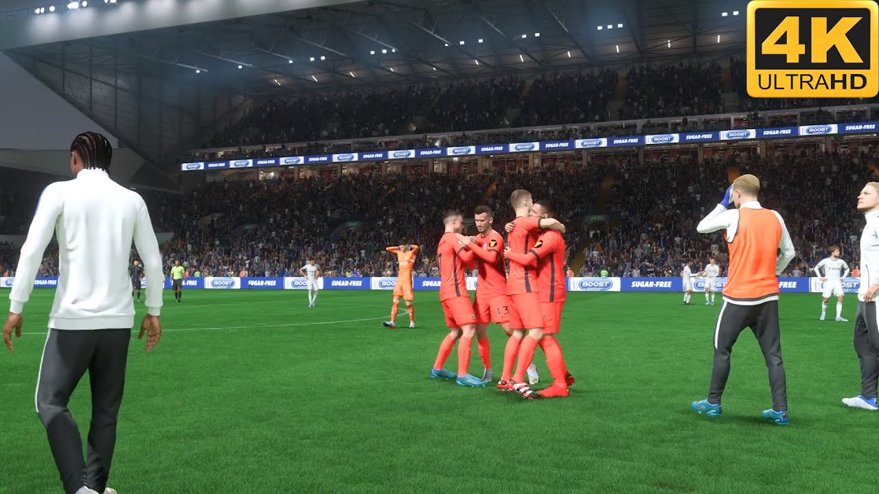 Leeds United vs Brighton 2022/23 Premier League [4K HDR 60fps] YouTube