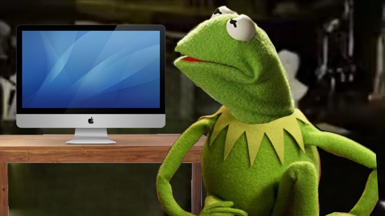 Kermit Using Computer Kermit computer rant - YouTube