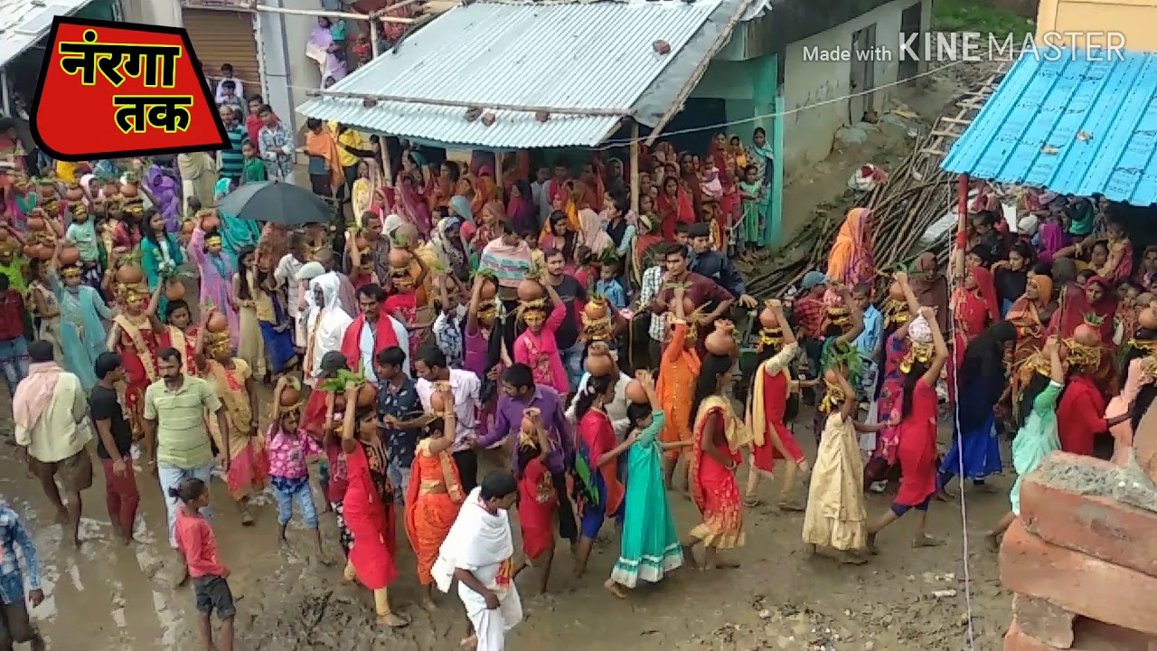 Kalash Shobha Yatra for Durga Puja at Naranga Bazaar Naranga Tak Sitamarhi Bihar