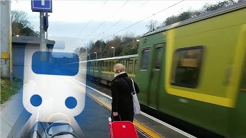 8100 Class & 8500 Class DART Trains - Killester Station.