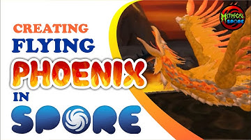 Spore Creature Creator | Creating flying Phoenix