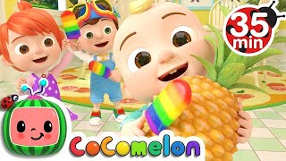 The Colors Song with Popsicles + More Nursery Rhymes \& Kids Songs CoComelon