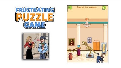 Frustrating Puzzle Game level 10 | find all the robbers! Gameplay