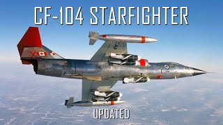 Lightning fast interceptor turned nuclear strike bomber: the Canadair CF-104 Starfighter