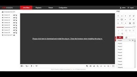 HIKVISION DVR OR NVR PLUGIN ISSUE ON PC BROWSER