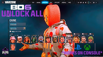 BLACK OPS 6 UNLOCK ALL TOOL🔥| All Camos, Weapons, Operators UNLOCKED! FREE!