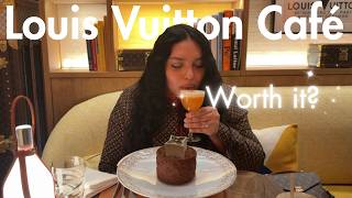 Louis Vuitton cafe experience l NYC l Date Night Vlog