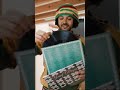 @yussefdayes unboxing his debut LP “Black Classical Music” 🫢🥁💛