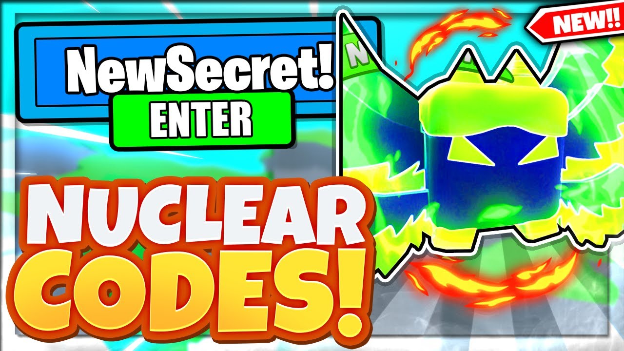 ALL NEW SECRET MYTHICAL *NUCLEAR* PET UPDATE CODES In Roblox