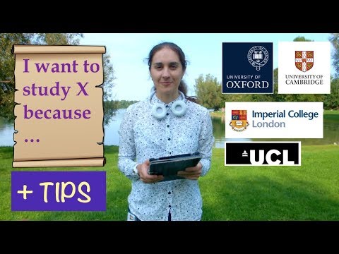 ucl careers personal statement