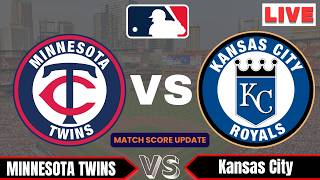 🔴LIVE : Minnesota Twins vs Kansas City Royals | MLB 2026 | MLB Live Baseball Score update