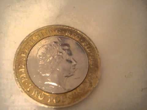 Charles Dickens Commemorative 2 Pound Coin.