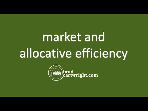 Video: Wat is allocatieve inefficiëntie? Hoe is het marktfalen?