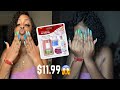 DIY Testing Kiss Salon Dip Powder Nail Kit | Do Your Nails At Home