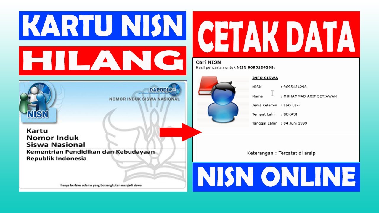 Cara Cetak NISN Online 