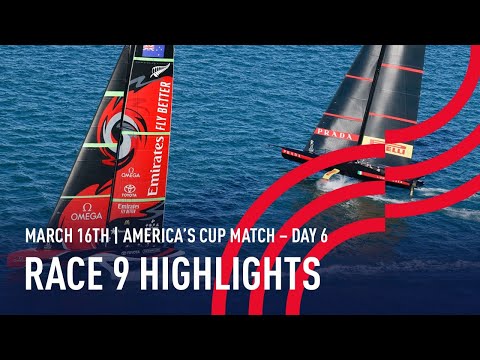 36th America's Cup Race 9 Highlights (America's Cup)