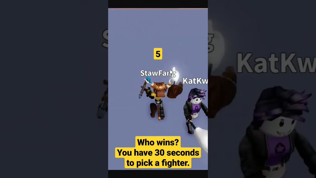 You get to bet on the winner! #roblox