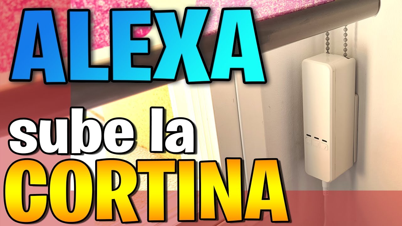 🔴 Cortinas y Estores inteligentes con motor [ Alexa y Google Home ] 