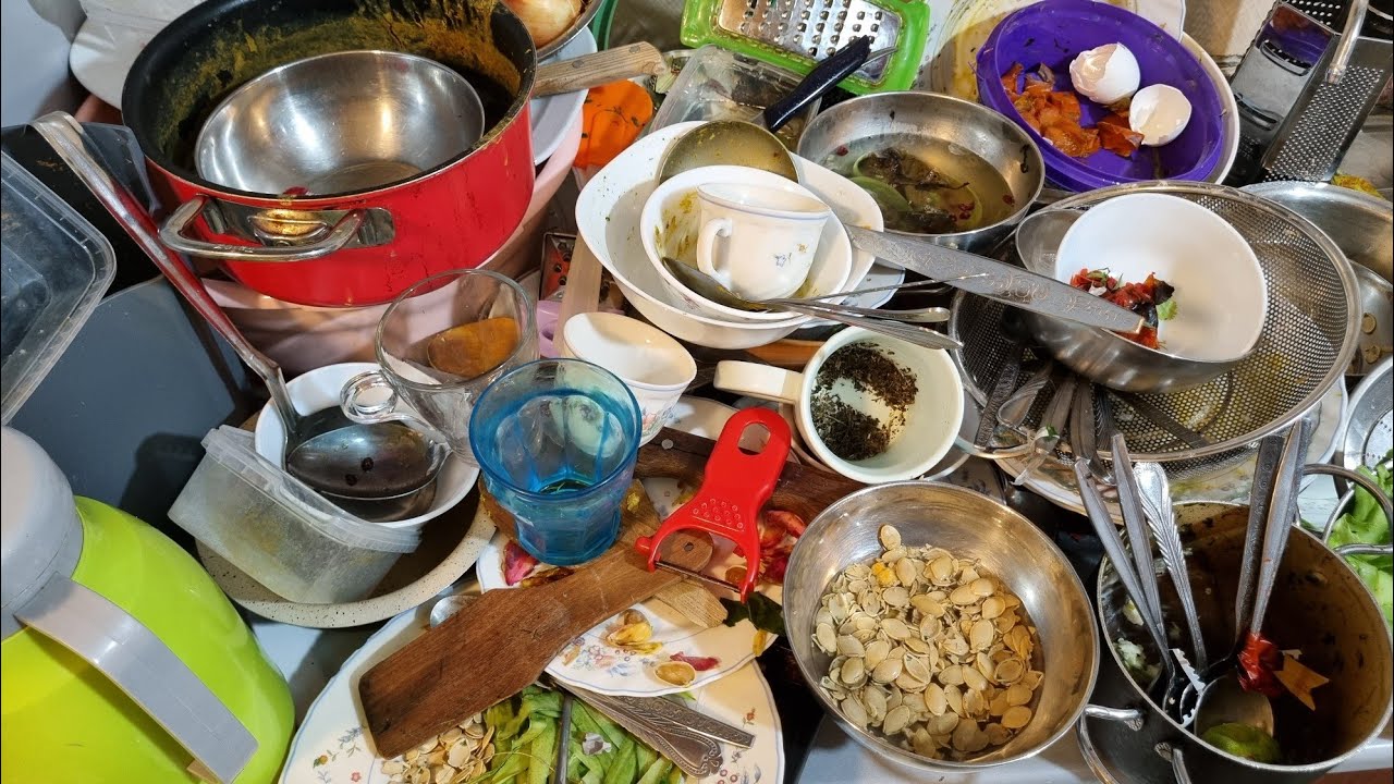 Dishwashing – Late Night Wind Down – Soft Flowing Water ASMR