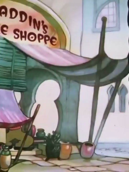Popeye Meets Aladdin Part 1 #shorts#antique#clips
